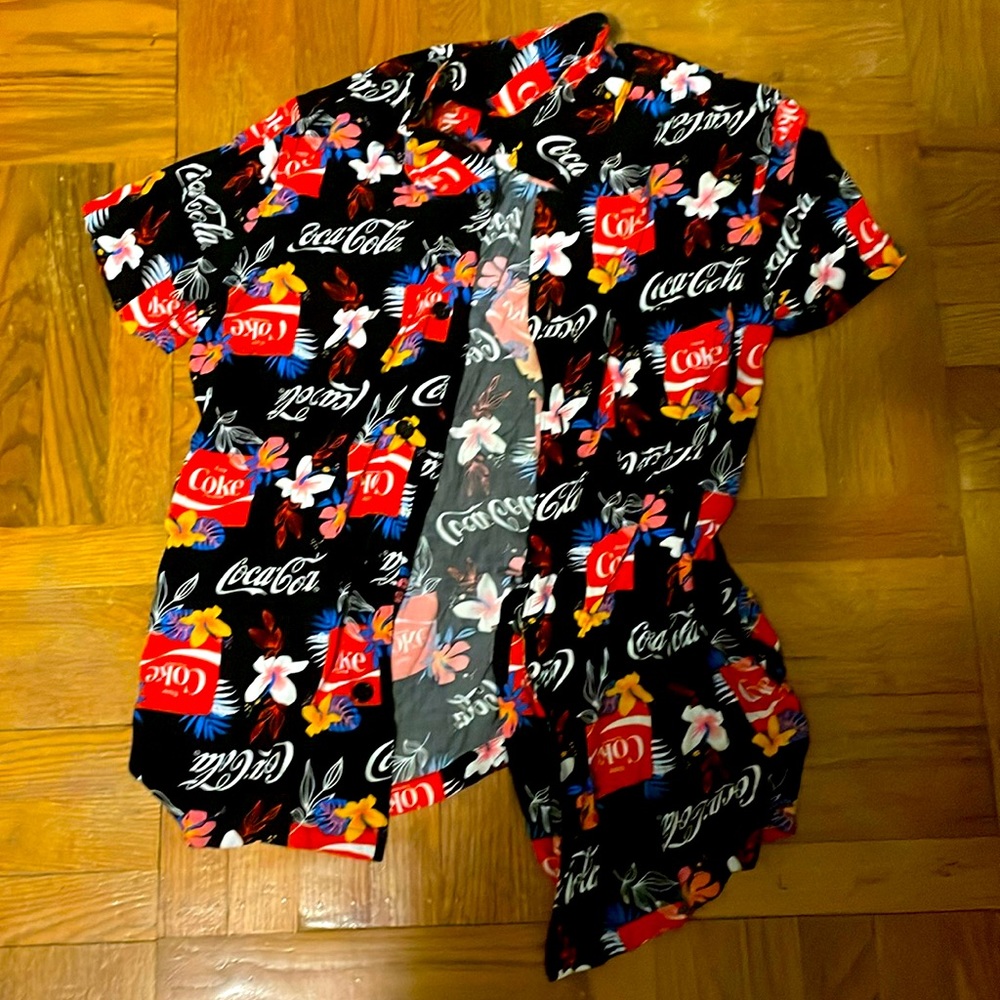 Was medium when bought but shrank in dryer so now about small, smooth fabric.